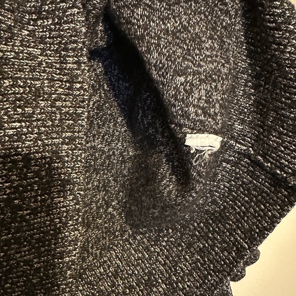 Massimo Dutti Gray Cardigan Sweater Women’s Sz Medium V-Neck Relaxed Fit Button - Picture 3 of 11